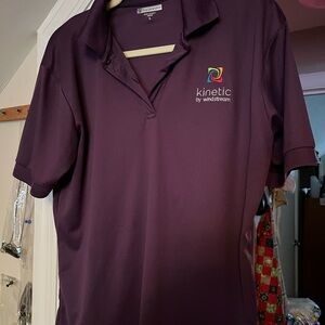 Kinetic by Windstream Women's Purple Polo Shirt